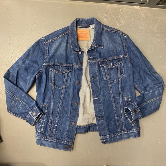 Levi's Other - Levi's Denim Trucker Jacket Mens XL Classic Blue